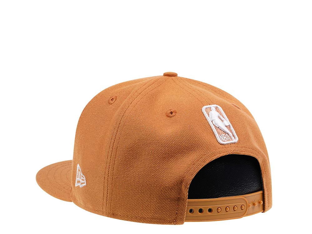 New Era Denver Nuggets Panama Tan Prime Edition 9Fifty Snapback Hat