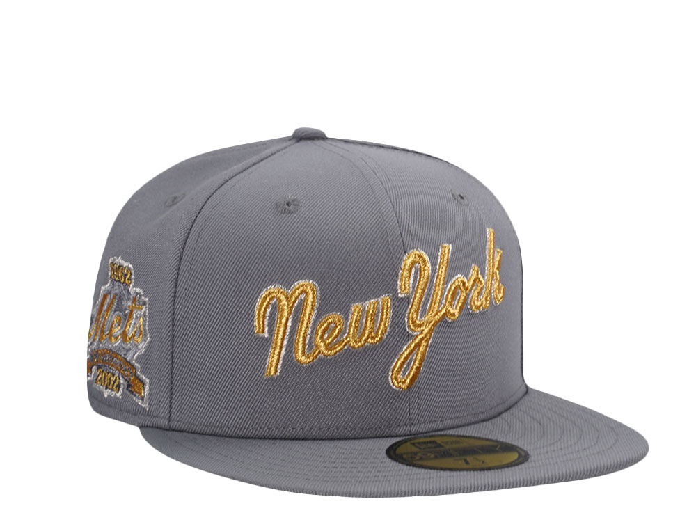 New Era New York Mets 40th Anniversary Gray Prime Edition 59Fifty Fitted Cap