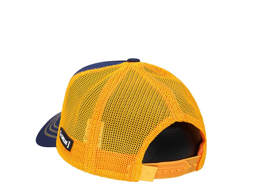 Capslab Dragon Ball Z Goku Blue/Orange Trucker Snapback Hat