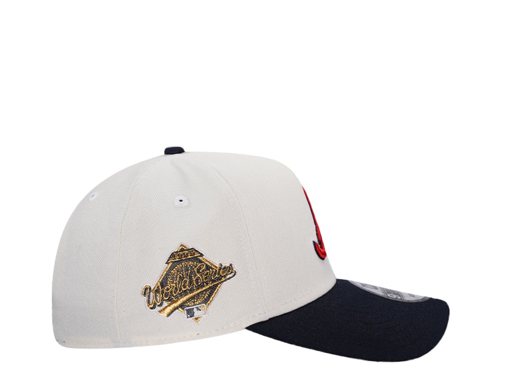 New Era Atlanta Braves World Series 1995 Chrome Edition 9Forty A Frame Snapback Hat