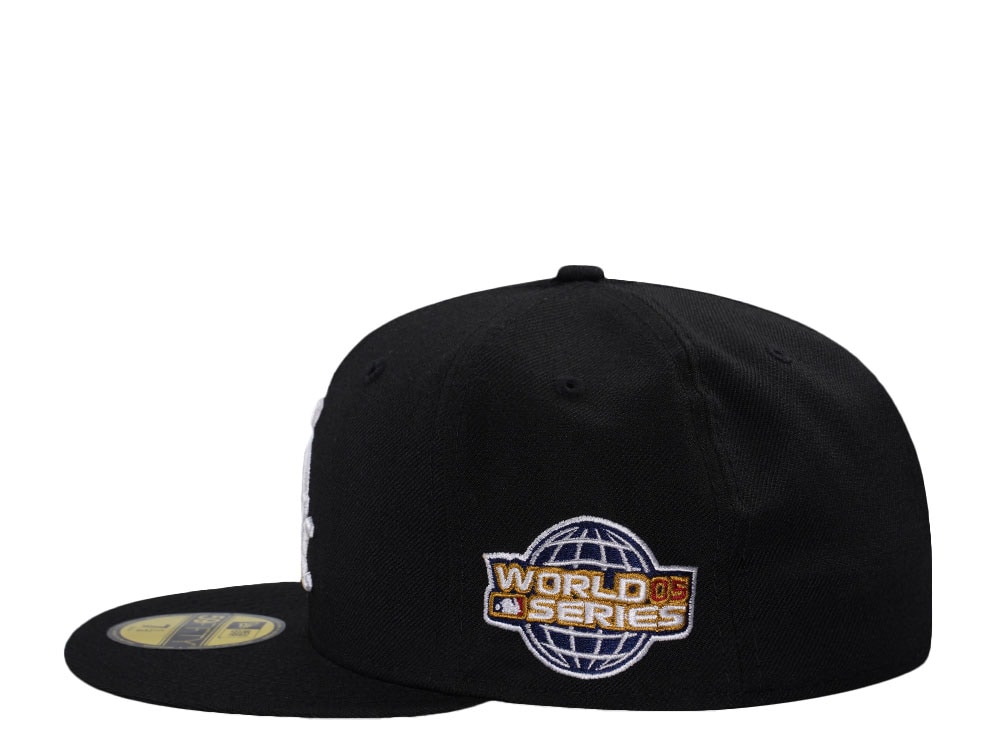 New Era Chicago White Sox World Series 2005 Wool Black Prime Edition 59Fifty Fitted Cap