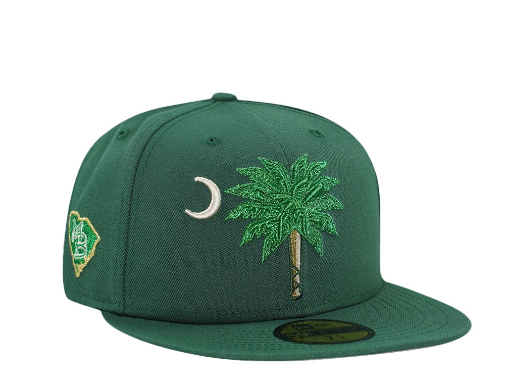 New Era Myrtle Beach Metallic Green Edition 59Fifty Fitted Hat