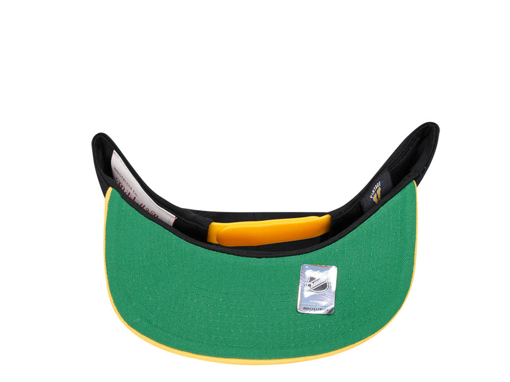 Mitchell & Ness Pittsburgh Penguins Vintage Script Snapback Hat