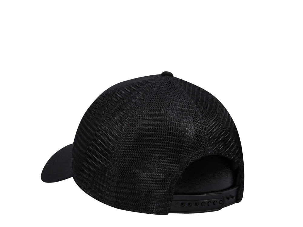 47Brand Boston Bruins Black Branson Mesh All MVP Trucker Snapback Hat