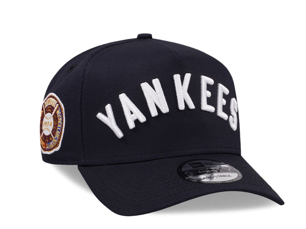 New Era New York Yankees World Series 1928 Navy Classic Edition 9Forty A Frame Snapback Hat