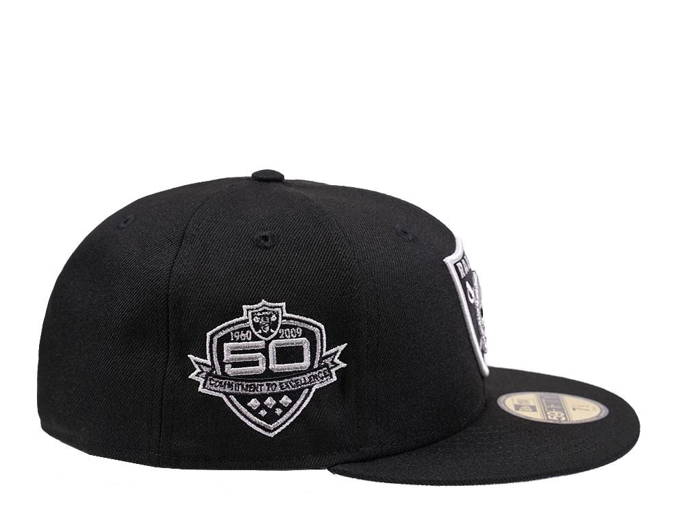 New Era Las Vegas Raiders 50th Anniversary 59Fifty Fitted Hat