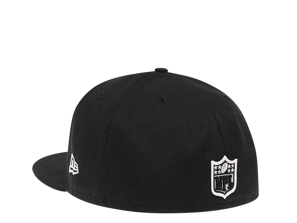 New Era Las Vegas Raiders Citruspop Patch Super Bowl XVIII 59fifty Fitted Hat