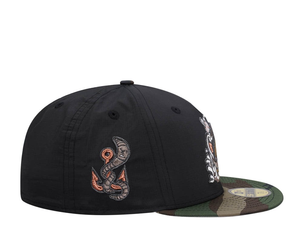 New Era Gwinnett Stripers Ripstop Outdoor Two Tone Edition 59Fifty Fitted Hat