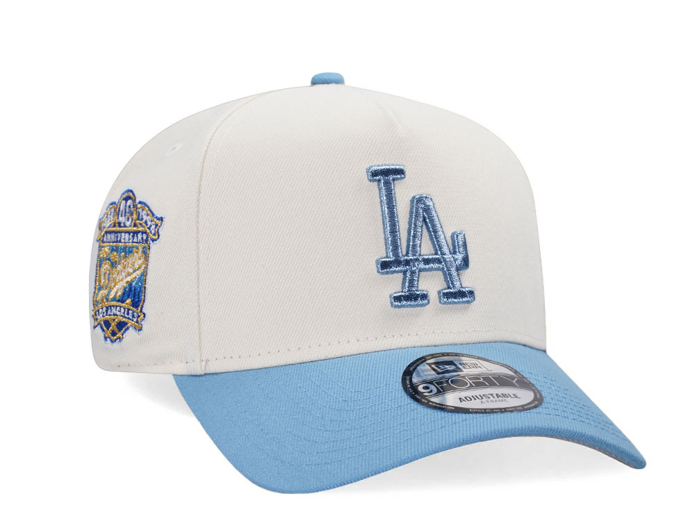 New Era Los Angeles Dodgers 40th Anniversary Chrome Gold Edition 9Forty A Frame Snapback Hat