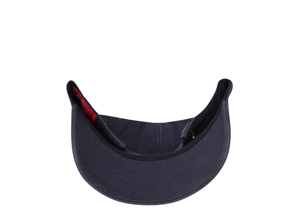 American Needle Montauk Sailing Club Navy Vintage Casual Strapback Hat