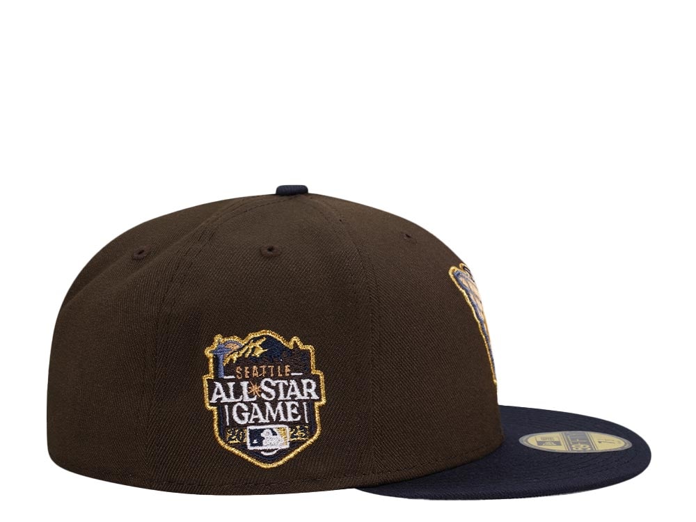 New Era Cleveland Guardians All Star Game 2023 Gold Prime Two Tone Edition 59Fifty Fitted Hat