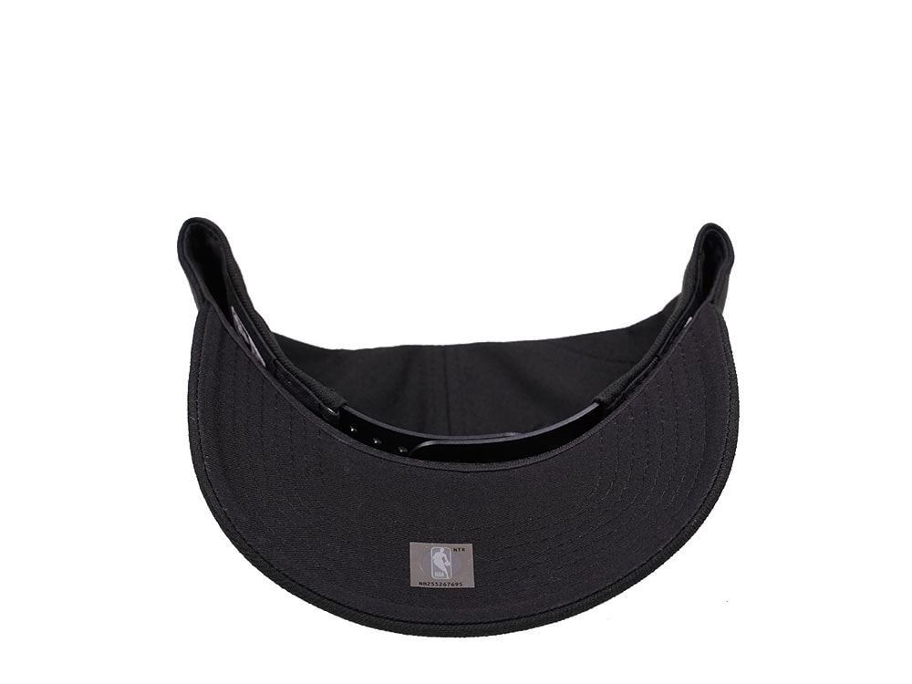 New Era Miami Heat Black on Black Edition 9Forty Snapback Hat