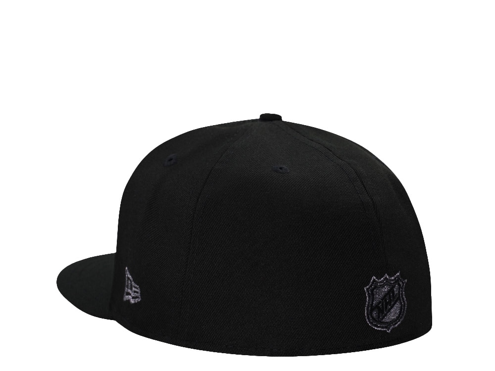 New Era San Jose Sharks 30th Anniversary Metallic Black Prime Edition 59Fifty Fitted Cap