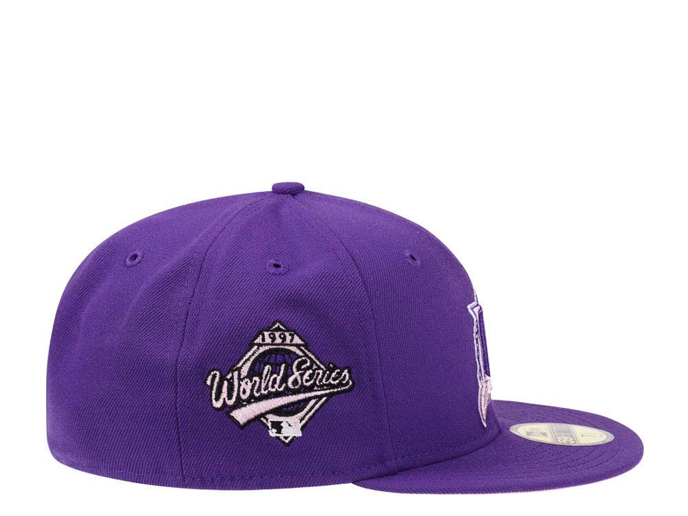 New Era Florida Marlins  World Series 1997 Purple Pink Edition 59Fifty Fitted Hat