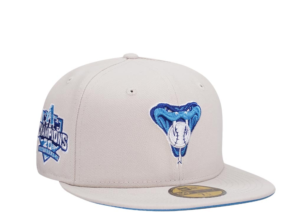 New Era Arizona Diamondbacks 20th Anniversary Stone Icy Edition 59Fifty Fitted Hat