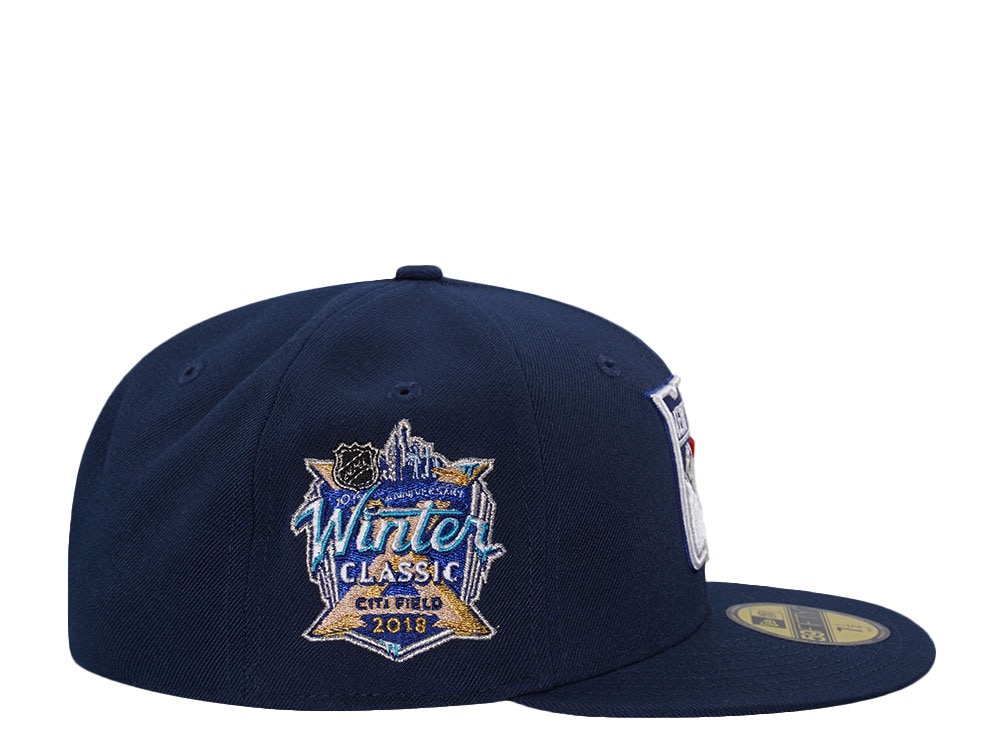 New Era New York Rangers Winter Classic 2018 Oceanside Blue Edition 59Fifty Fitted Hat