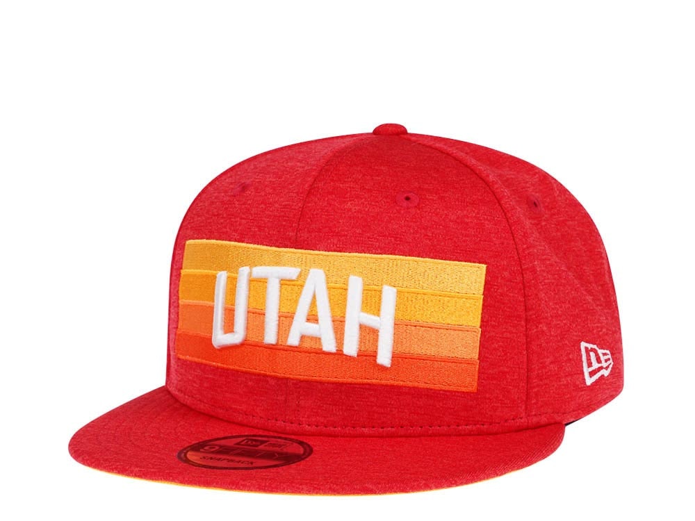 New Era Utah Jazz Athletic Red Edition 9Fifty Snapback Hat