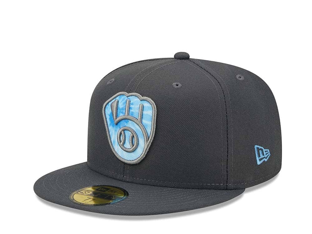 New Era Milwaukee Brewers Fathersday Collection 59Fifty Fitted Hat