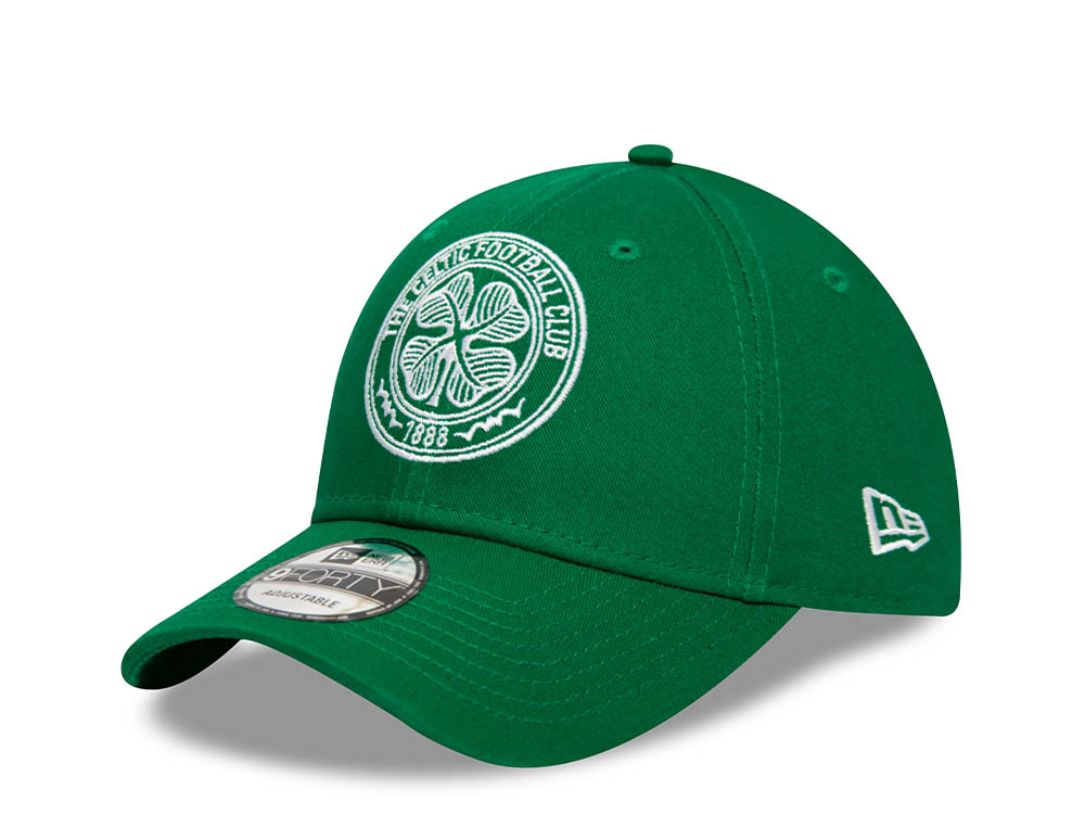 New Era FC Celtic Core Green Edition 9Forty Strapback Hat