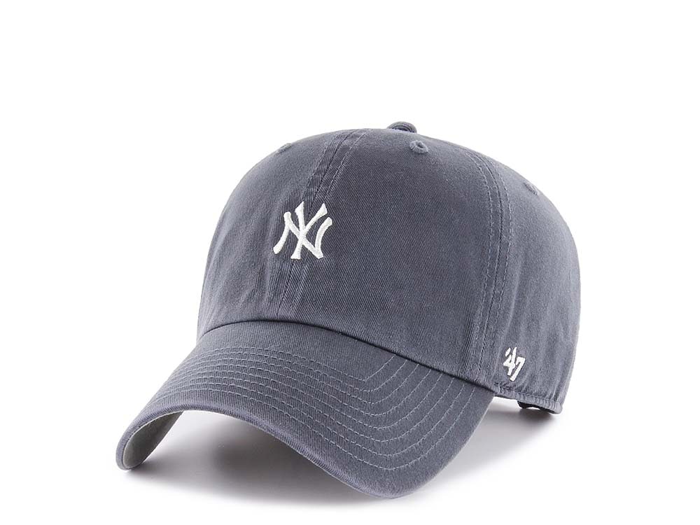 47Brand New York Yankees Vintage Navy Base Runner Clean up Strapback Hat