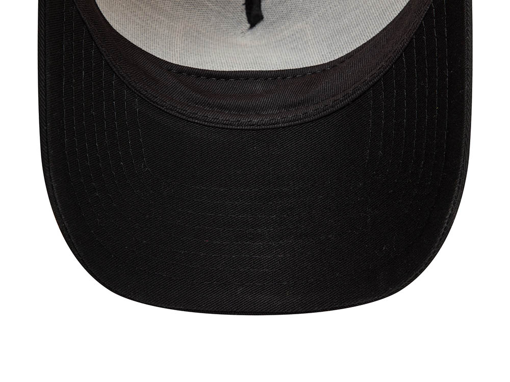 New Era Beat The Heat Summer Patch Black 9Forty A Frame Trucker Snapback Hat
