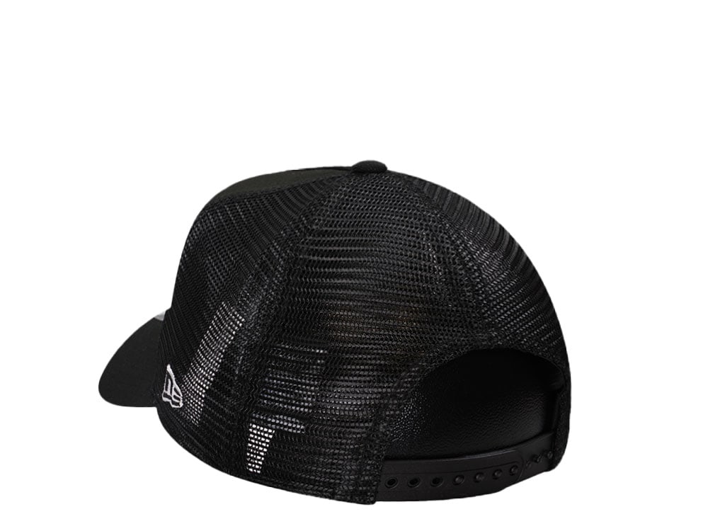 New Era San Francisco Giants Black Trucker A Frame 9Forty Snapback Hat
