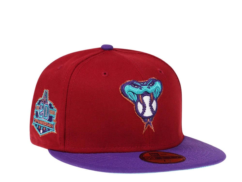 New Era Arizona Diamondbacks 20th Anniversary Copper Prime Two Tone Edition 59Fifty Fitted Hat