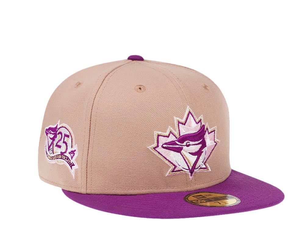 New Era Toronto Blue Jays 25th Anniversary Purple Sand Edition 59Fifty Fitted Hat