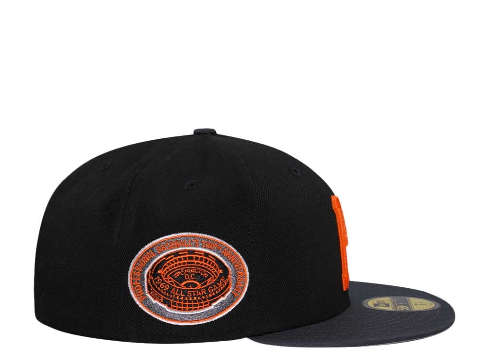 New Era Pittsburgh Pirates 100th Anniversary Black Classic Edition 59Fifty Fitted Hat