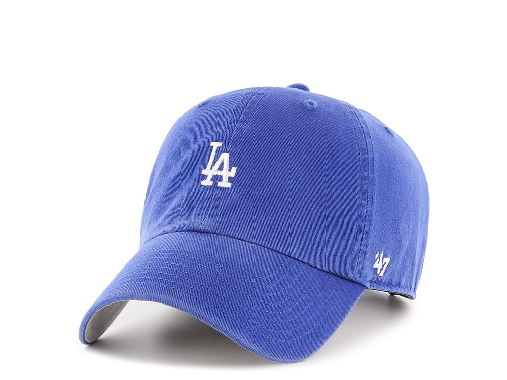 47Brand Los Angeles Dodgers Royal Clean up Strapback Hat