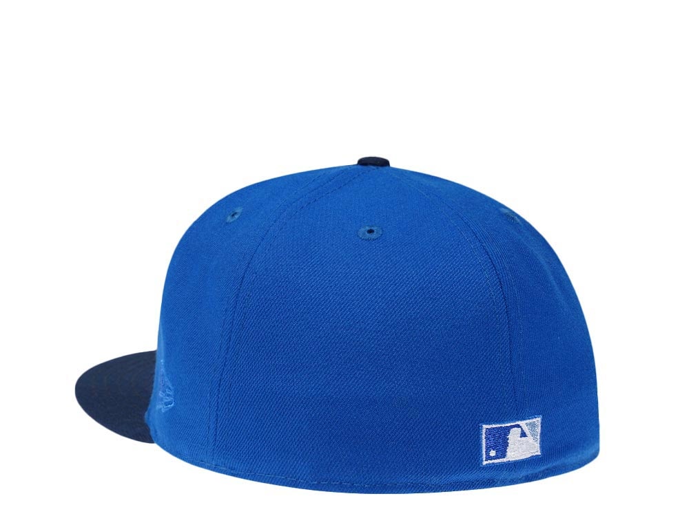 New Era Tampa Bay Rays Inaugural Season 1998 Deep Sea Metallic Two Tone Edition 59Fifty Fitted Hat