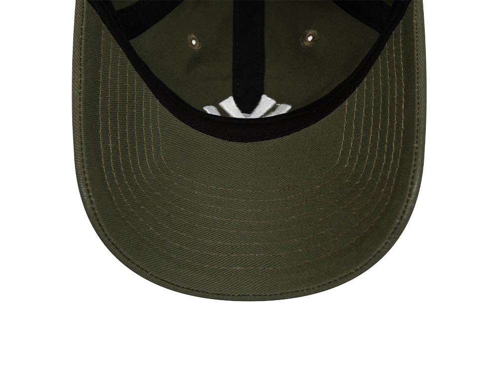 New Era New York Yankees League Essential Olive 9Twenty Strapback Hat
