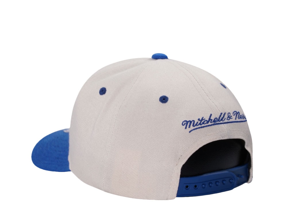 Mitchell & Ness Golden State Warriors Chrome Two Tone Pro Crown Fit Snapback Hat