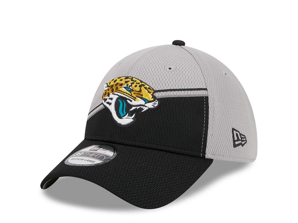 New Era Jacksonville Jaguars NFL Sideline 2023 39Thirty Stretch Hat