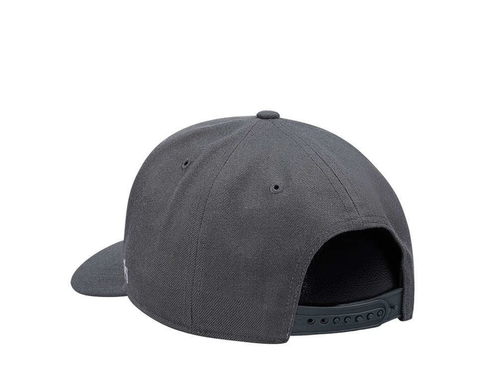 47Brand New York Yankees Charcoal Cold Zone MVP DP Snapback Hat