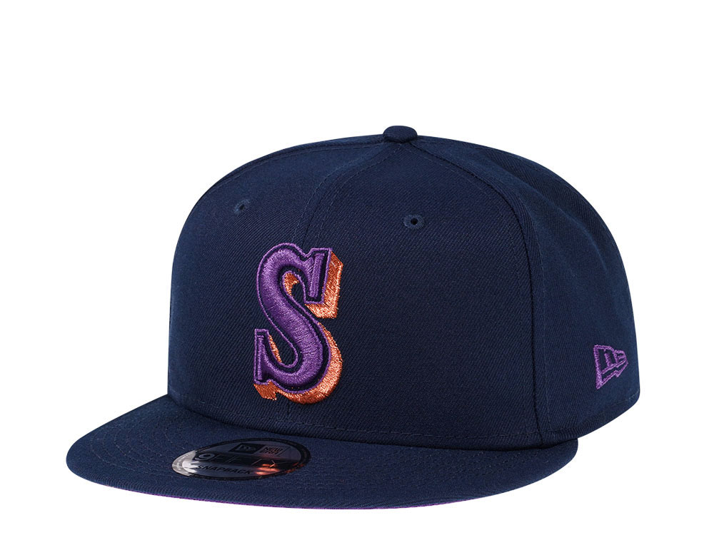 New Era Seattle Mariners Purple Copper Edition 9Fifty Snapback Hat