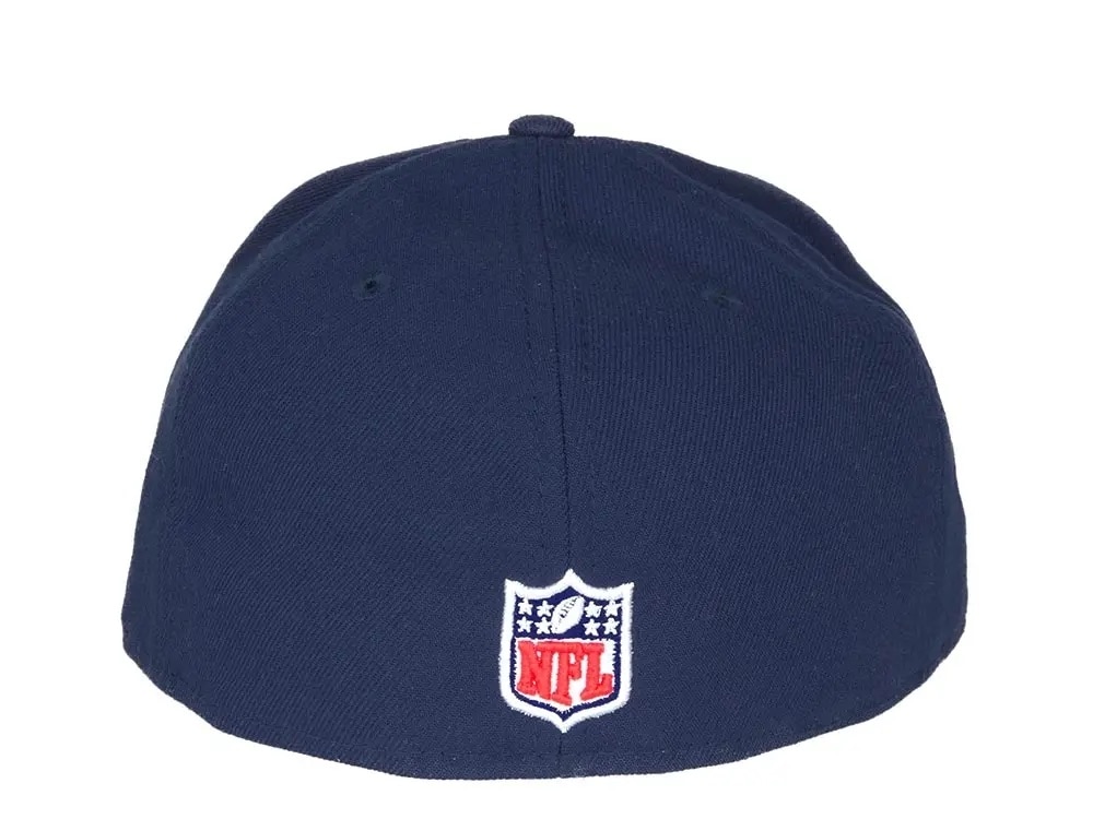 New Era New England Patriots All Navy 59fifty Fitted Hat