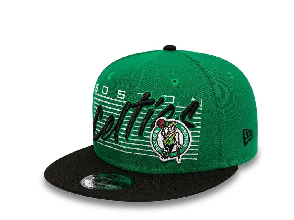 New Era Boston Celtics Team Wordmark 9Fifty Snapback Hat