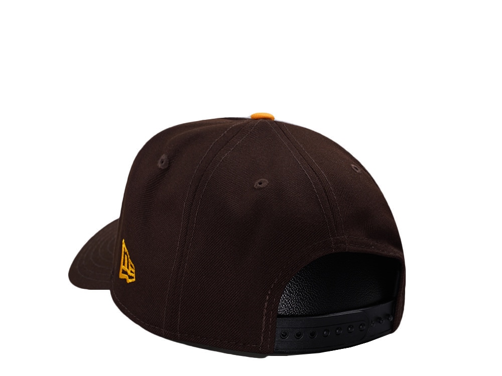 New Era Boston Bruins 50th Anniversary Burnt Wood Prime Edition 9Forty A Frame Snapback Cap
