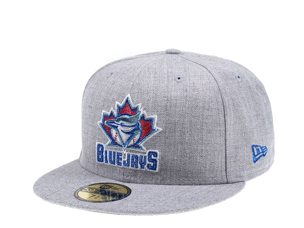 New Era Toronto Blue Jays Heather Gray Edition 59Fifty Fitted Hat