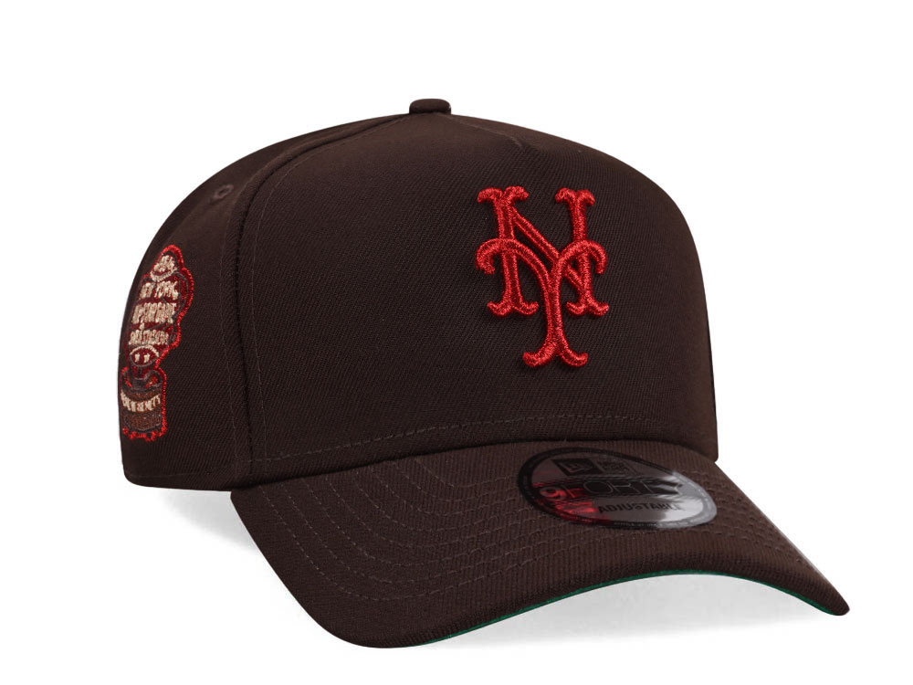 New Era New York Mets All Star Game 1964 Brown Burnt Metallic Edition 9Forty Snapback Hat