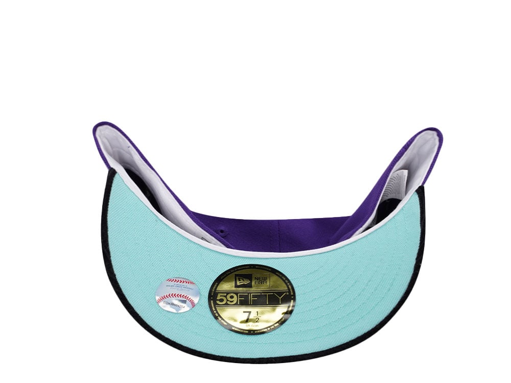 New Era Arizona Diamondbacks 20th Anniversary Cord Visor Edition Purple 59Fifty Fitted Hat