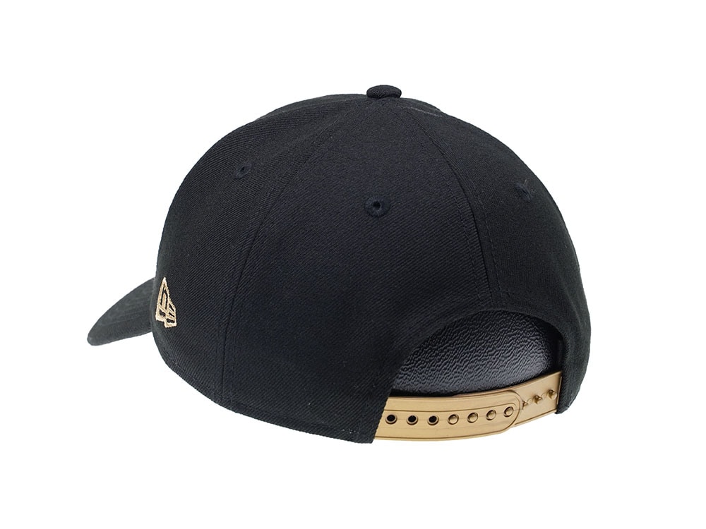 New Era New Orleans Saints Curved Black Edition 9Forty Snapback Hat
