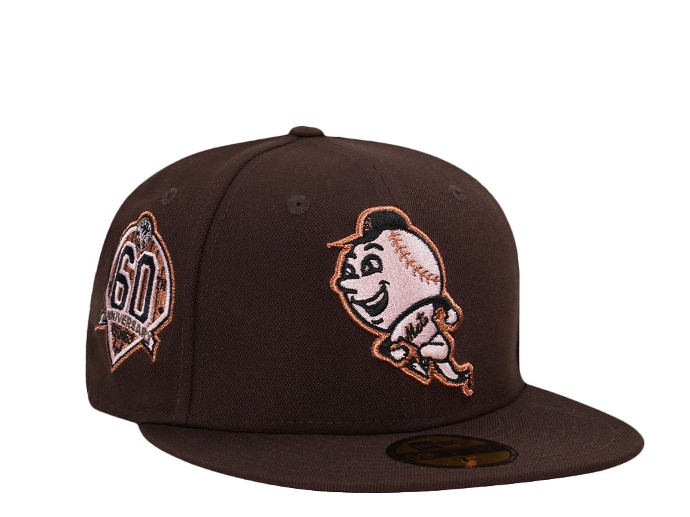 New Era New York Mets 60th Anniversary Copper Edition 59Fifty Fitted Hat