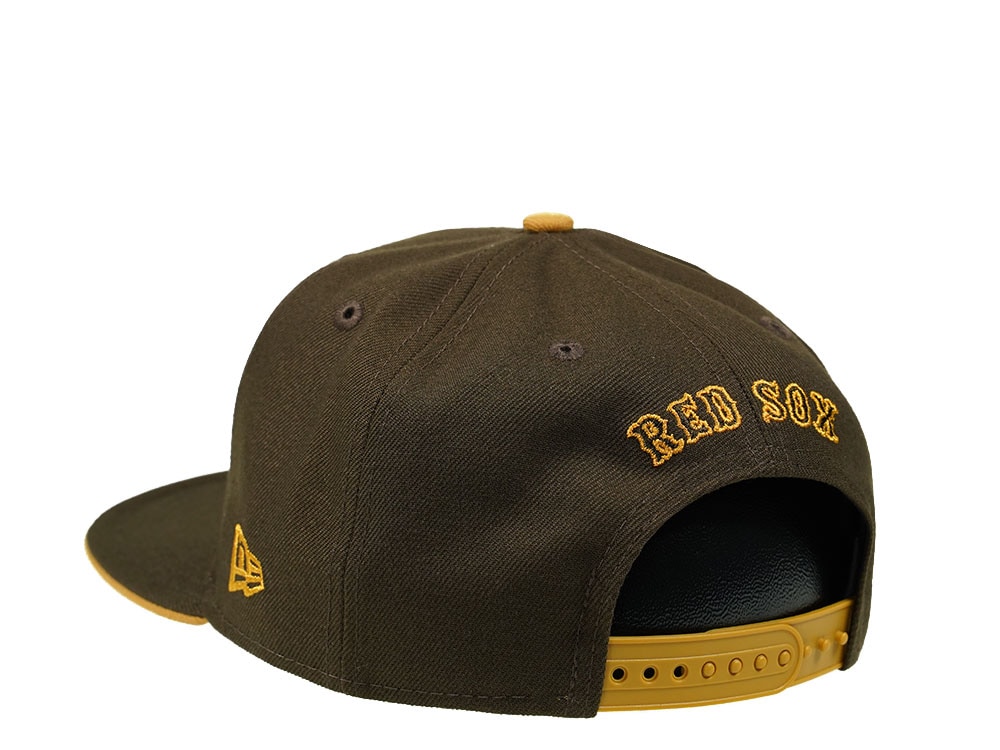 New Era Boston Red Sox Walnut Edition 9Fifty Snapback Hat