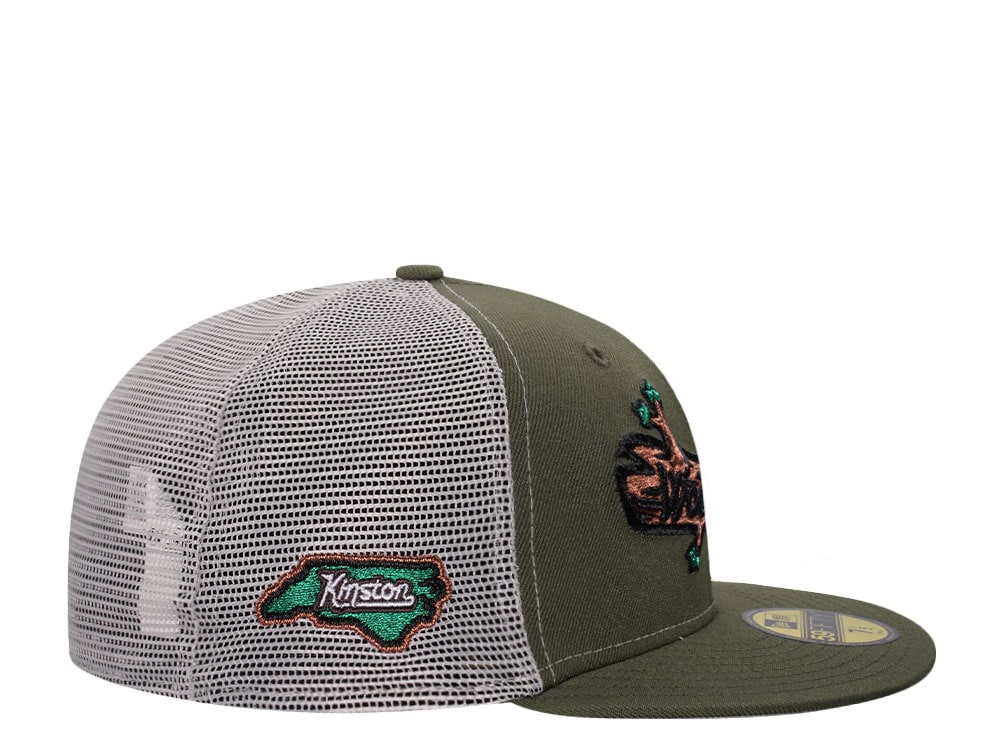 New Era Down East Wood Ducks Woodies Outdoor Edition Trucker 59Fifty Fitted Hat