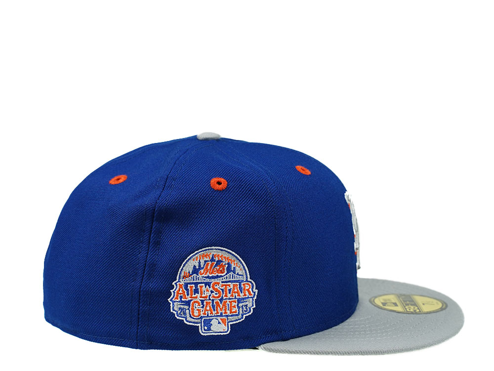 New Era New York Mets All Star Game 2013 Royal Gray 59Fifty Fitted Hat