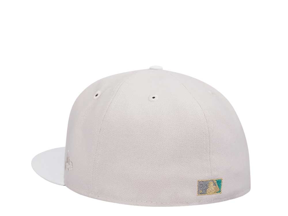 New Era Washington Nationals World Series 2019 Champions Stone White Two Tone Edition 59Fifty Fitted Hat