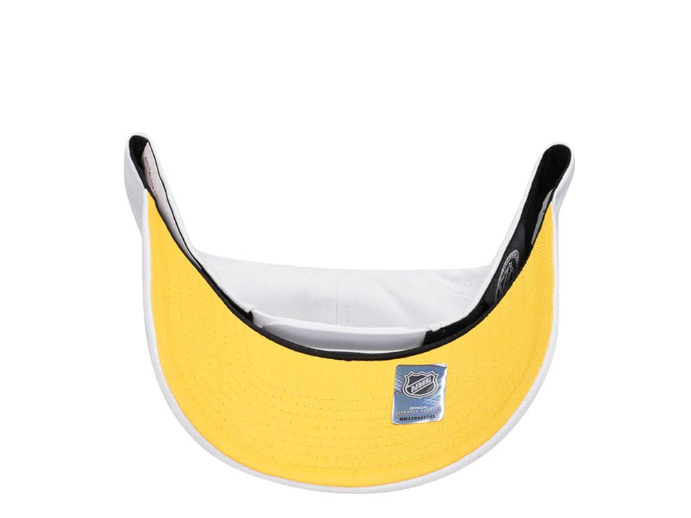 Mitchell & Ness Pittsburgh Penguins All in Pro White Snapback Hat