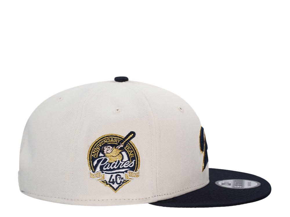 New Era San Diego Padres 40th Anniversary Chrome Two Tone Edition 9Fifty Snapback Hat
